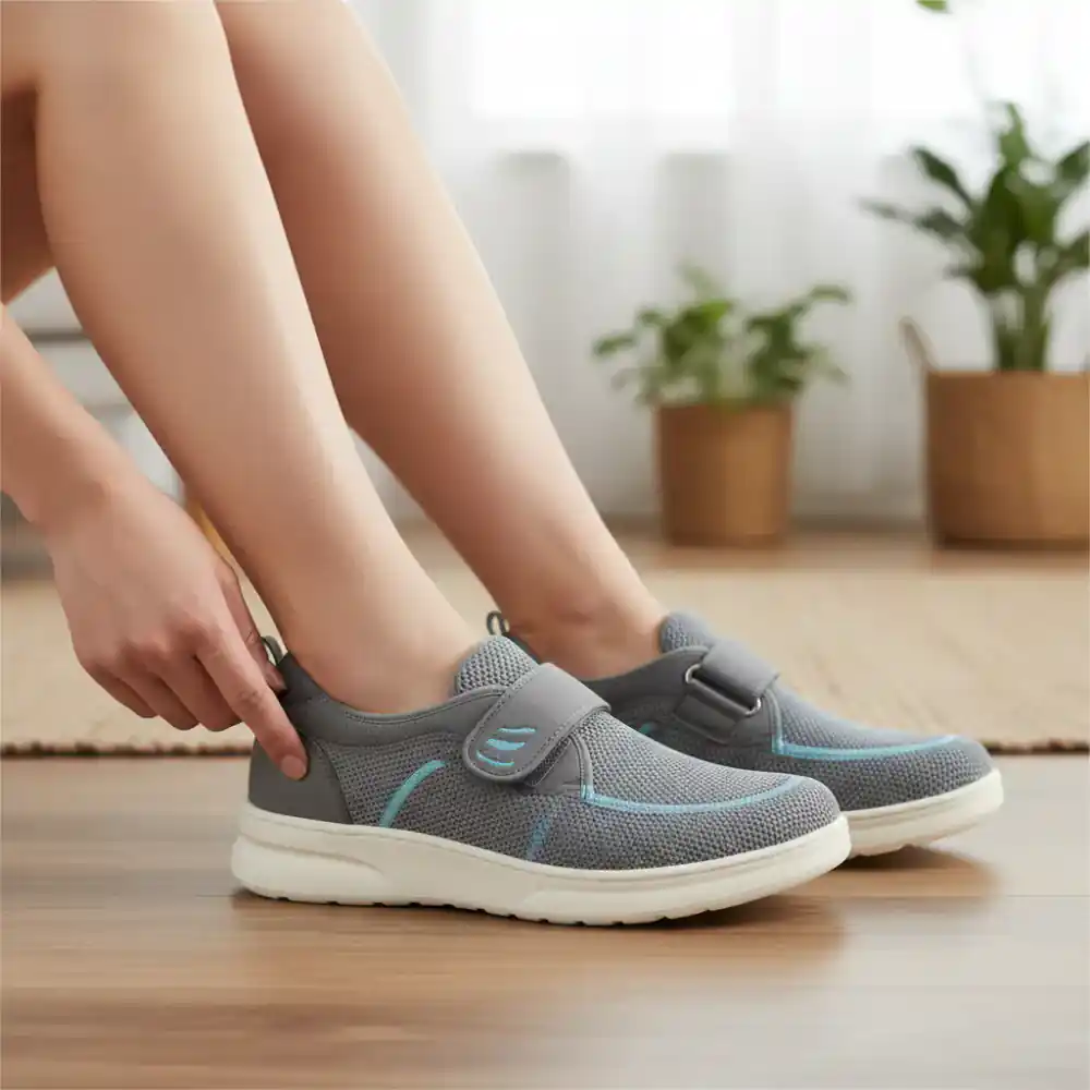 Bequeme Schuhe mit weiter Öffnung